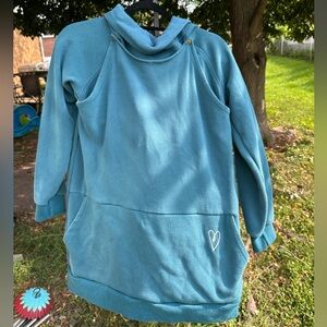 Latched Mama snap front sweatshirt